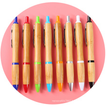 Promotional Eco-friendly customs Bamboo Ballpoint Pen